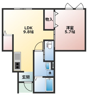 【間取り】 | URBAN CUBIC 伊勢堂岱Ⅱ