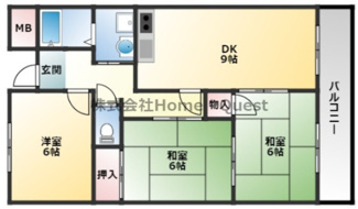 【間取り】 | グランパリス国分