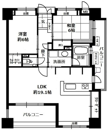 【間取り】 | グラン博多レジェンド