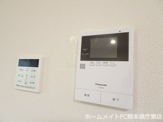 熊本市中央区出水６丁目の一戸建てのセキュリティ