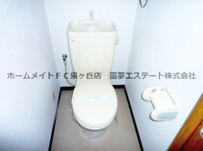【トイレ】 | ポプラーレ キシダ | 落ち着いたトイレです