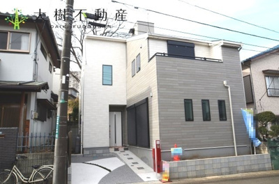 【外観】 | 海老名市国分南２丁目　新築戸建て　全１棟　【仲介手数料無料】 | 外壁サイディング