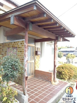 広川町水原貸家のエントランス