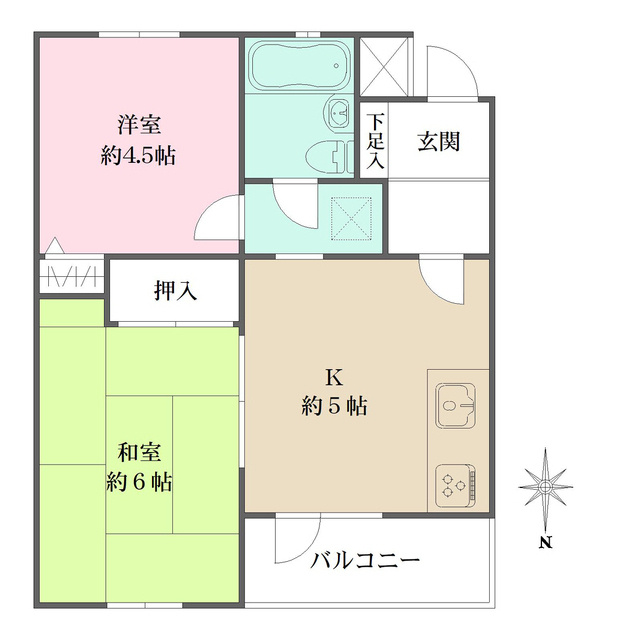 東灘本庄町アーバンコンフォートの間取り