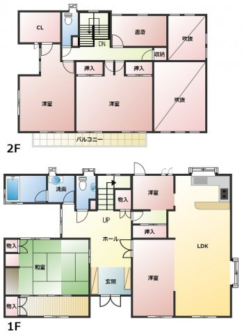 恒久南　中古戸建の間取り