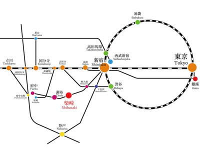 【地図】 | TOTALHOUSING　調布市柴崎PROJECT