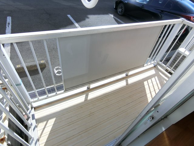 カクサン第1コーポのバルコニー