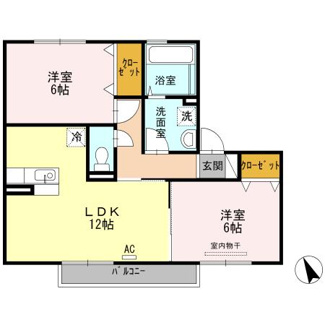 【間取り】 | セジュール上野浦　Ⅳ