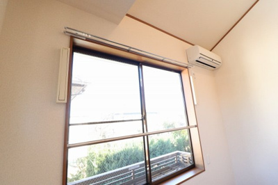 【展望】 | ヴェルデュール国立 | 室内物干しフック・エアコン