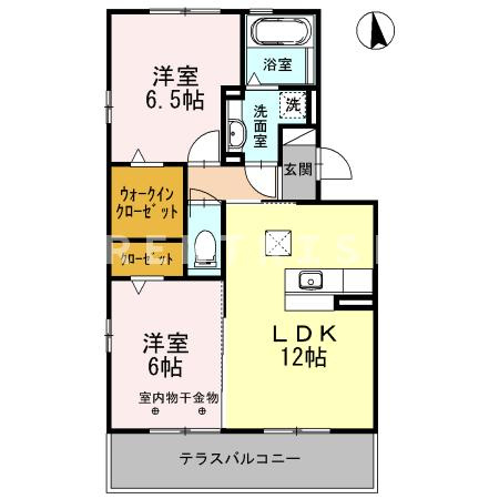 ハピネス コスモⅡの間取り