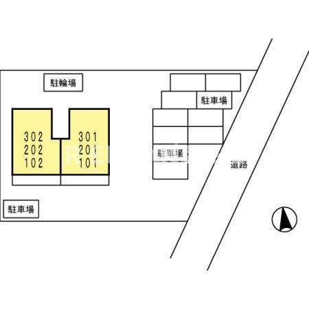 ハピネス コスモⅡの玄関