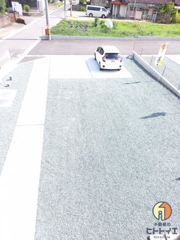 八女郡広川町大字川上新築建売の駐車場