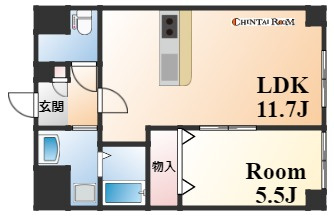 中山手ミオ壱番館の間取り