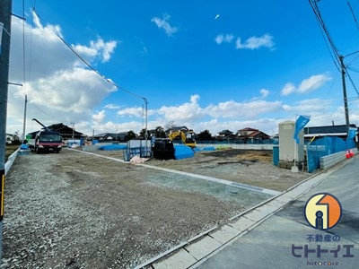 八女郡広川町大字上川新築建売の前面道路含む現地写真