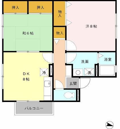 【間取り】 | ブランドール