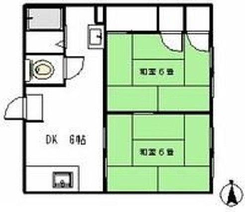 コーポピュルテの間取り