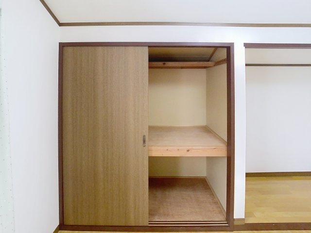 春アパートの収納