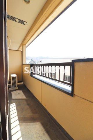 グリーンヒルズ（末広町）のバルコニー|現況と異なる場合がございます。