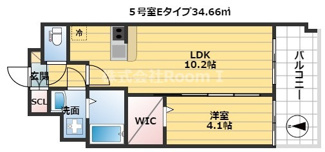 【間取り】 | セレニテ堺筋本町プリエ