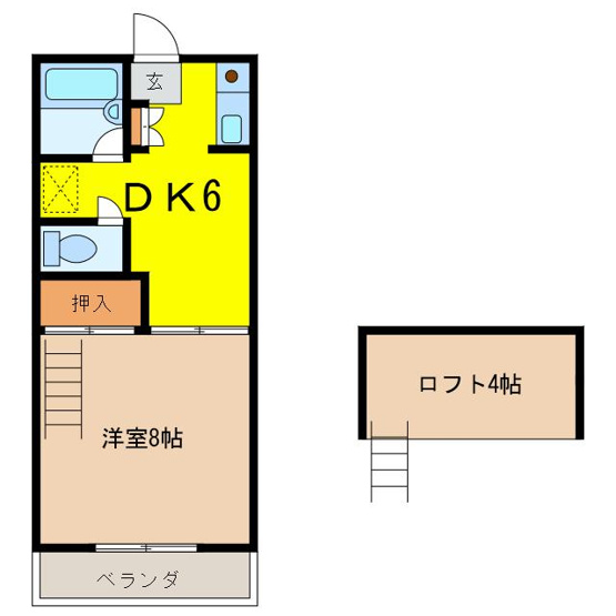 【間取り】 | タートルコーポ