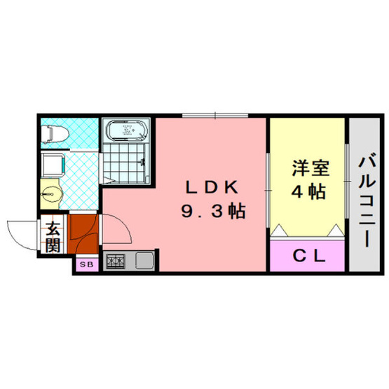 【間取り】 | H-maison平野WESTⅡ