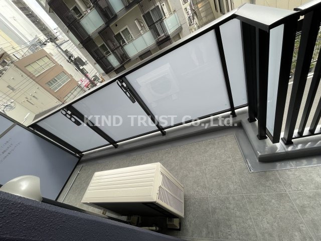 アーバネックス大阪天満橋のバルコニー