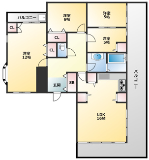 【間取り】 | マンションコトブキ
