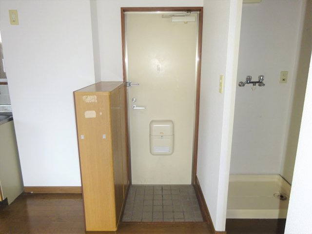 サンハイツの玄関
