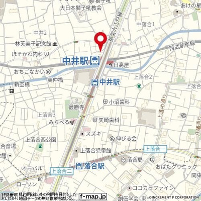 【地図】 | エービーシーステーションプラザ新宿中井