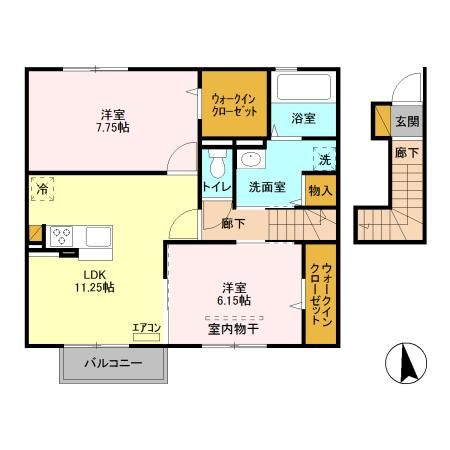 【間取り】 | ヴェルドミールⅤ
