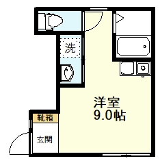 【間取り】 | エスタシア谷保