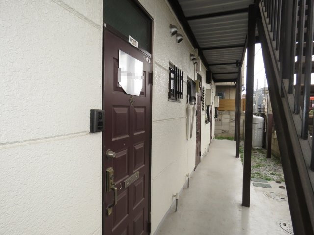 増田ハイツのエントランス