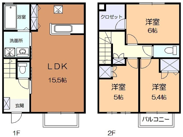 エトワールの間取り