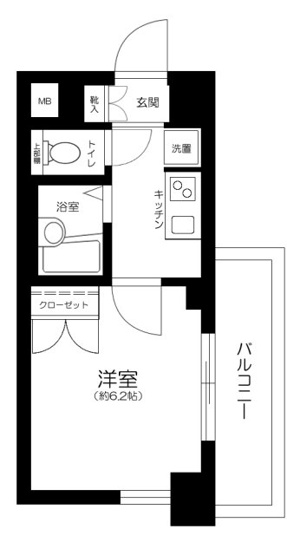 【間取り】 | ヴェルステージ板橋本町Ⅱ