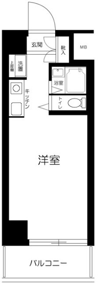 【間取り】 | スカイノブレ川崎柳町