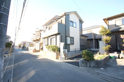 【前面道路含む現地写真】 | 三郷市彦成　新築全1棟3080 | 前面道路含む現地写真です