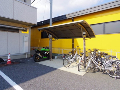 【その他共用部分】 | ピュアグレイン | 駐輪場