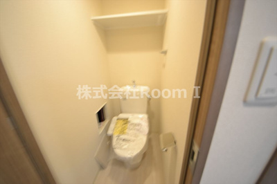【トイレ】 | プレサンス心斎橋ソレイユ | シンプルで使いやすいトイレです
