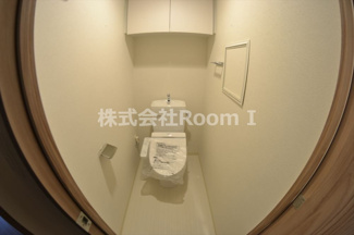 【トイレ】 | プレサンス松屋町グレース | 落ち着いたトイレです