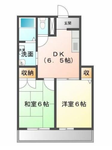 ステーション小西の間取り