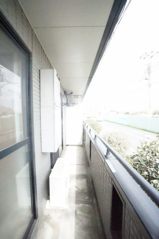 【バルコニー】 | IS・若葉 B | ※同物件、同タイプ、間取り反転のお部屋です