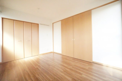 【寝室】 | IS・若葉 B | ※同物件、同タイプ、間取り反転のお部屋です