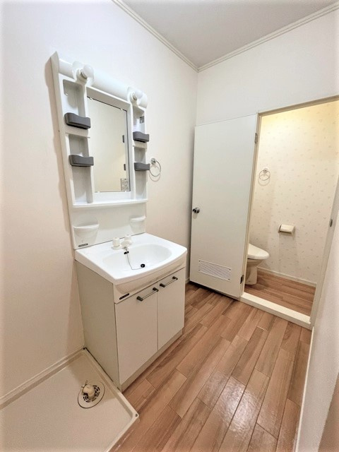 アスステージ赤津B棟の洗面所