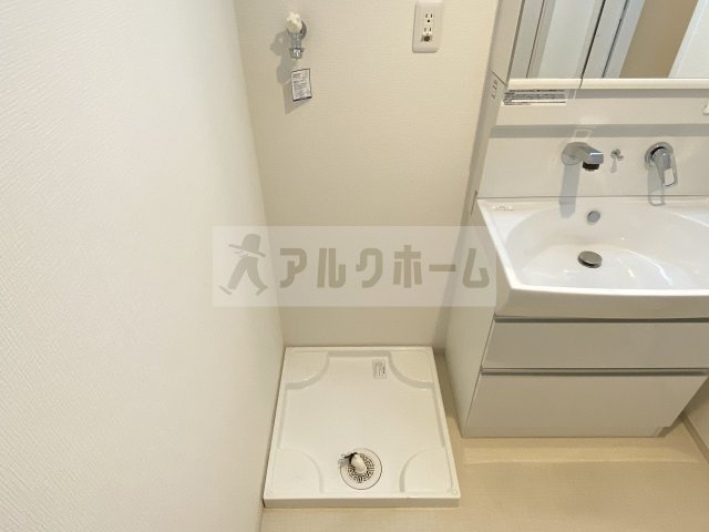 ドミソレイユⅡの洗面所