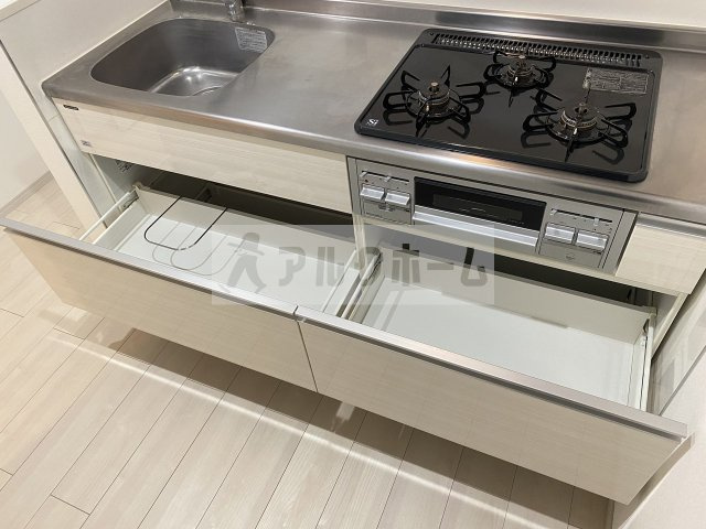 ドミソレイユⅡのキッチン