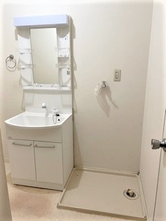 アスステージ赤津B棟の洗面所