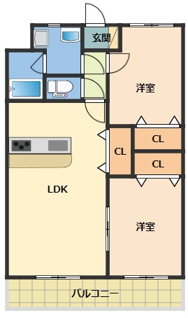 【間取り】 | サンパレス