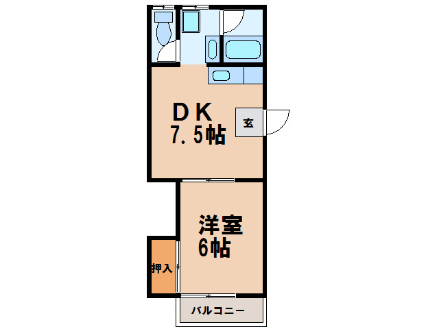 【間取り】 | サンセットモール　パートⅡ