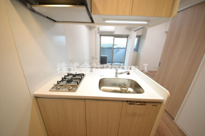 【キッチン】 | プレサンス北浜オリジン | きれいなキッチンです