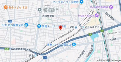 【地図】 | ハーモニーテラス下米野町Ⅱ